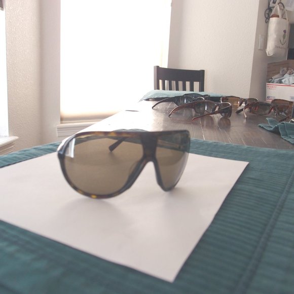 giorgio armani shield/goggle/aviator sunglasses-tortiose-ITALY main image 10